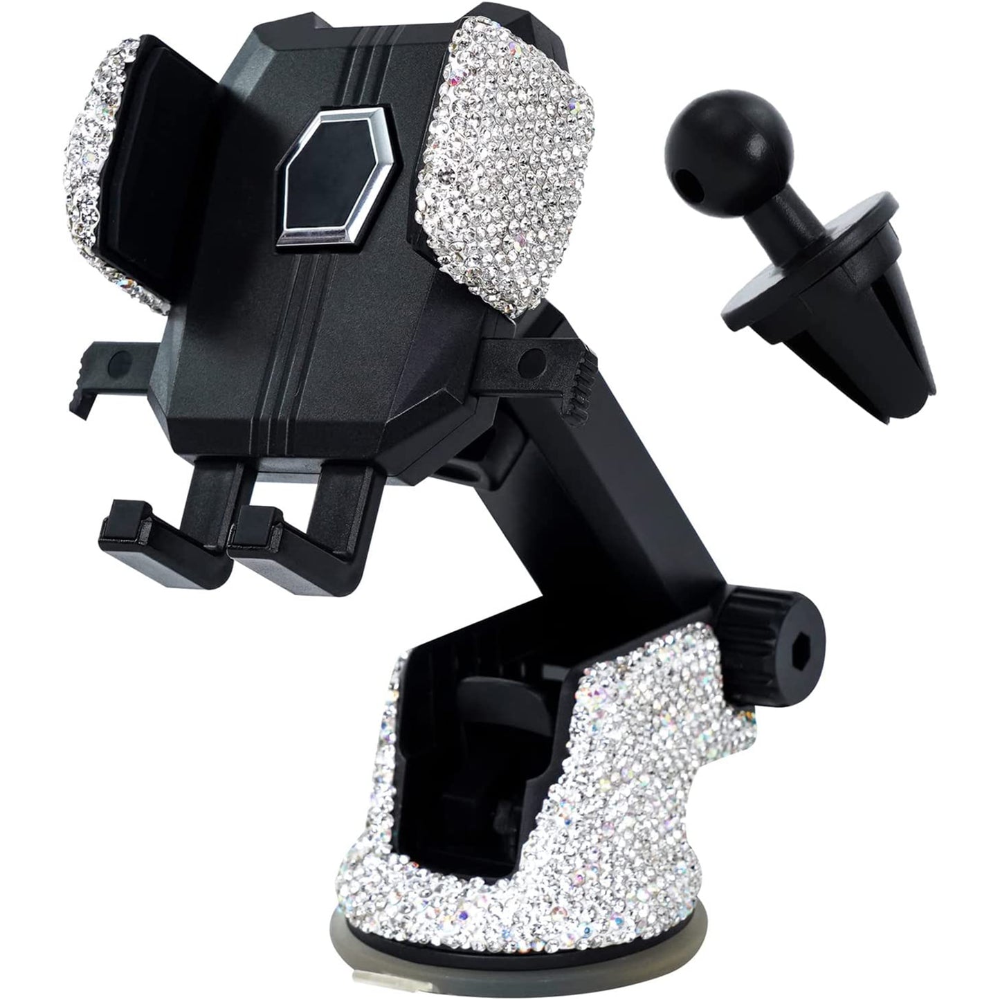 360° Adjustable Bling Car Phone Holder Mount