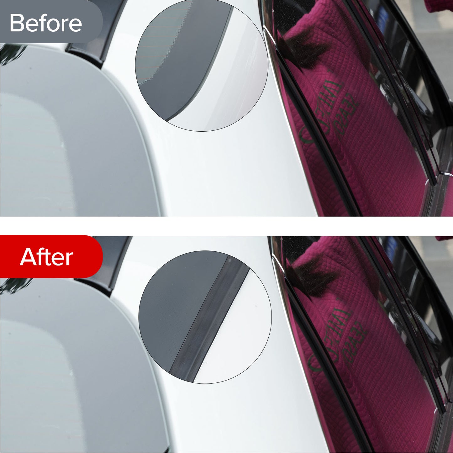 T Shape Car Windshield Rubber Seal Trim