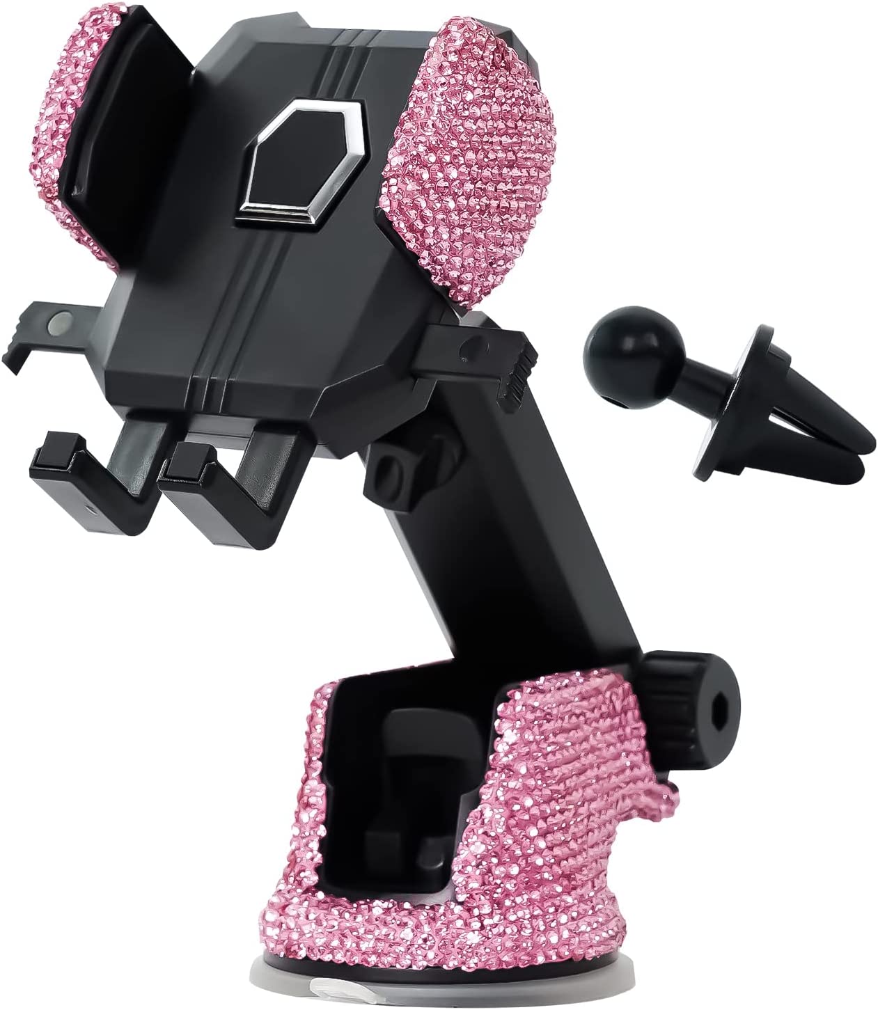 360° Adjustable Bling Car Phone Holder Mount